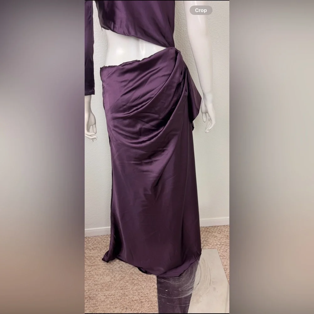 Unbranded Elegant Purple sequined Dress